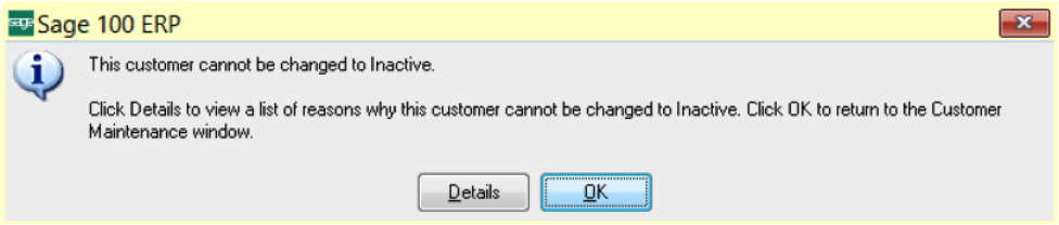 Inactivate Customer or Vendor (2)