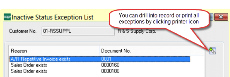 Inactivate Customer or Vendor (3)