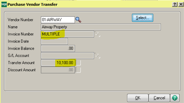 Transfer Credit Card Balances in Sage 100 AP Module | MicroAccounting