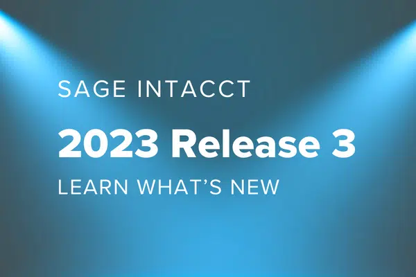 Intacct - MicroAccounting