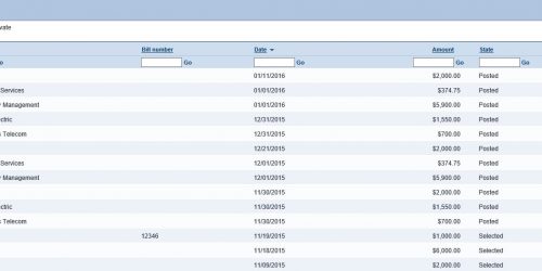 Go to Bills in the Accounts Payable Module - Micro Accounting.webp