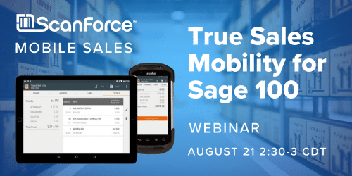Mobile Sales - MicroAccounting