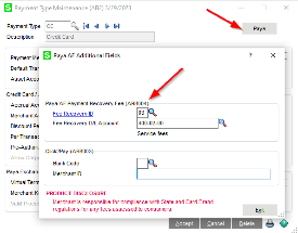 Payment Type Maintenance - MicroAccounting