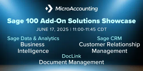 Sage 100 V2024 (4) - MicroAccounting