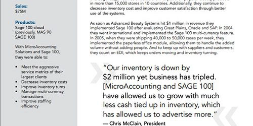 Case Study: Sage 100 - Southwestern Petroleum Corporation (SWEPCO) | MicroAccounting