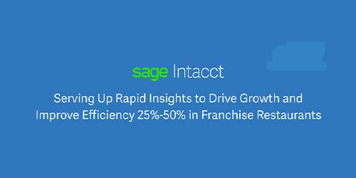 Infographic: Serving Up Rapid Insights to Drive Growth and Improve Efficiency 25%-50% in Franchise Restaurants Infographic | MicroAccounting