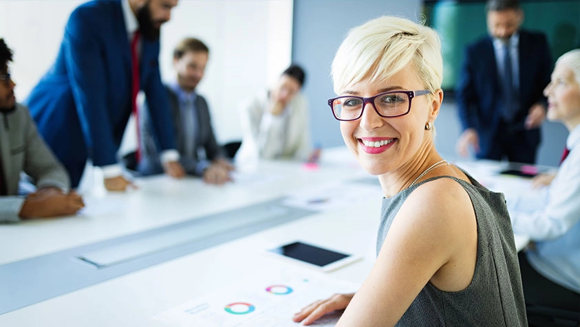 Gathering for a Financial Meeting - Micro Accounting