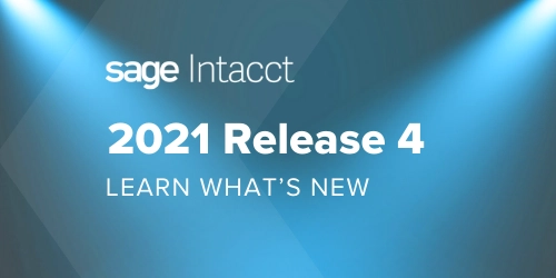 Sage Intacct 2021 Release - Micro Accounting