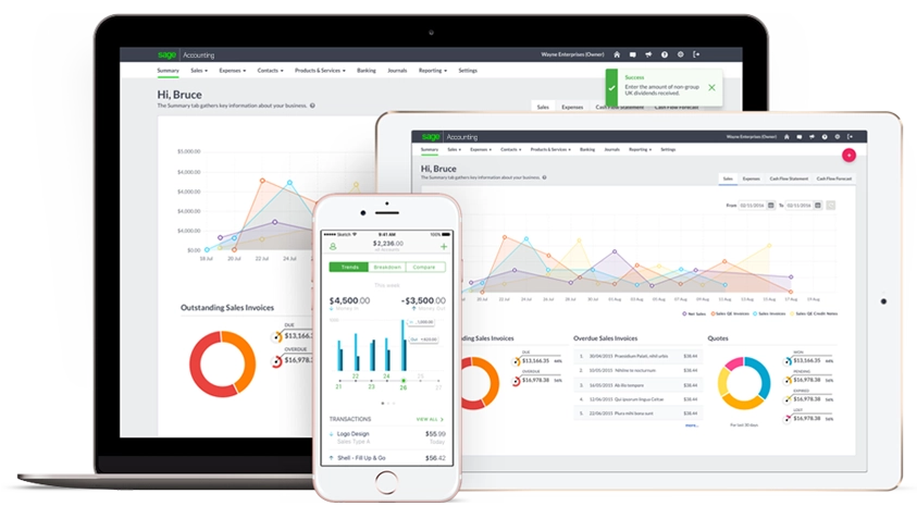 Sage Can Be Accessed Across Multiple Devices - Micro Accounting