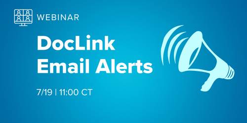 Webinar Doclink Email Alerts - Micro Accounting