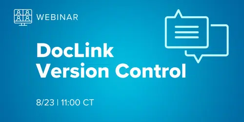 Webinar Doclink Version Control - Micro Accounting