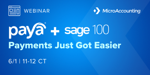 Paya for Sage 100 - Micro Accounting.webp
