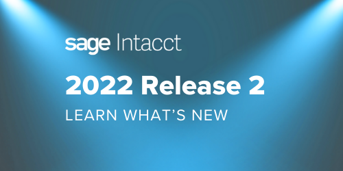 Sage Intact 2022 release 2 - Micro Accounting